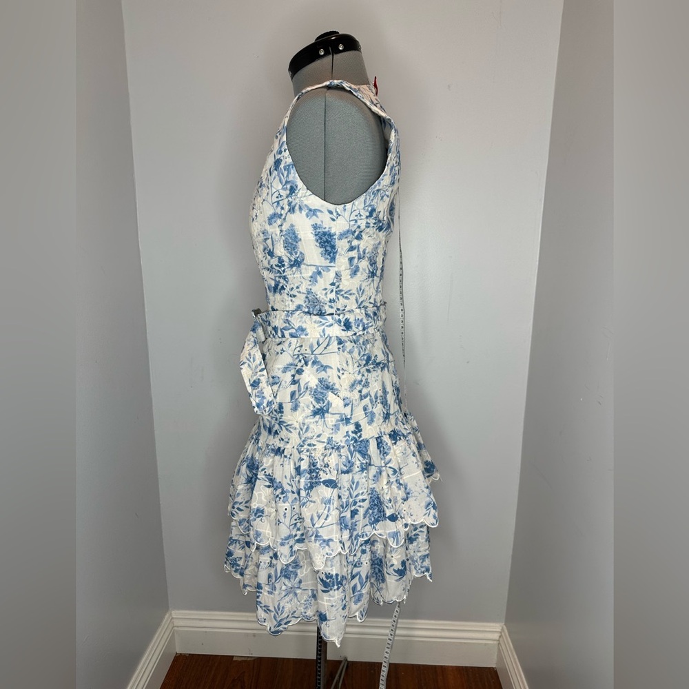 En Saison Embroidered Ruffled Dress - Picture 3 of 10
